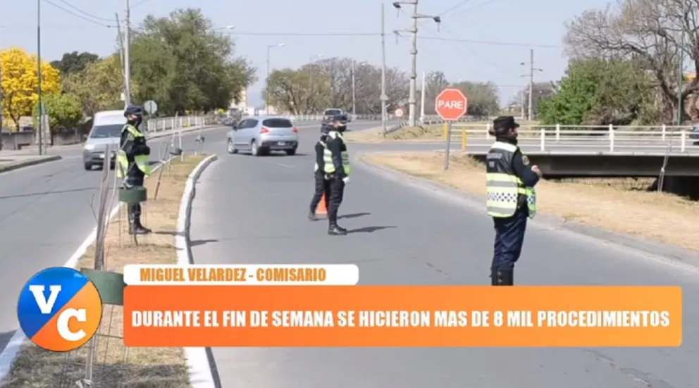 Comisario Velardez: "Hoy, tenemos a 116 policías con coronavirus"