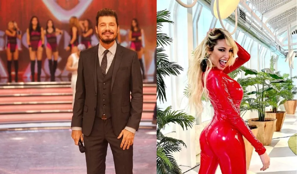 Vicky Xipolitakis y Marcelo Tinelli. Fuente (Instagram)