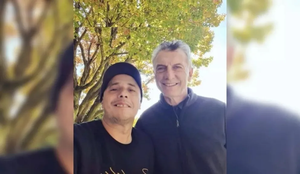 El Dipy y Mauricio Macri Fuente:(Instagram)
