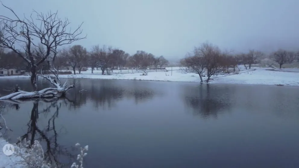 La nieve cubrió de blanco los cerros de San Lorenzo y otras zonas de la provincia de Salta