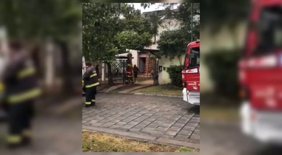Desesperación y miedo: familia salteña prendió la chimenea y todo terminó en caos
