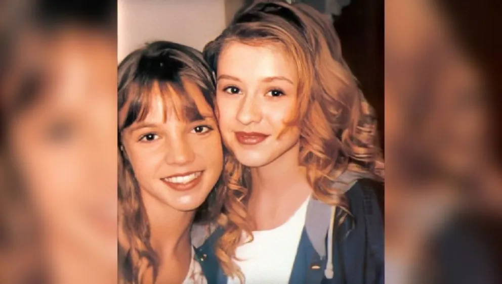 Cristina Aguilera y Britney Spears Fuente:(Instagram)