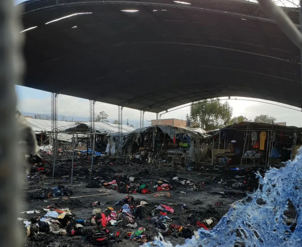 Incendio en La Bora. Fuente: (Twitter)