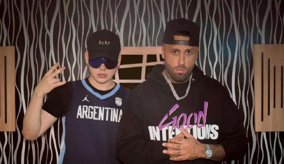 Bizarrap y Nicky Nicole Fuente:(Instagram)
