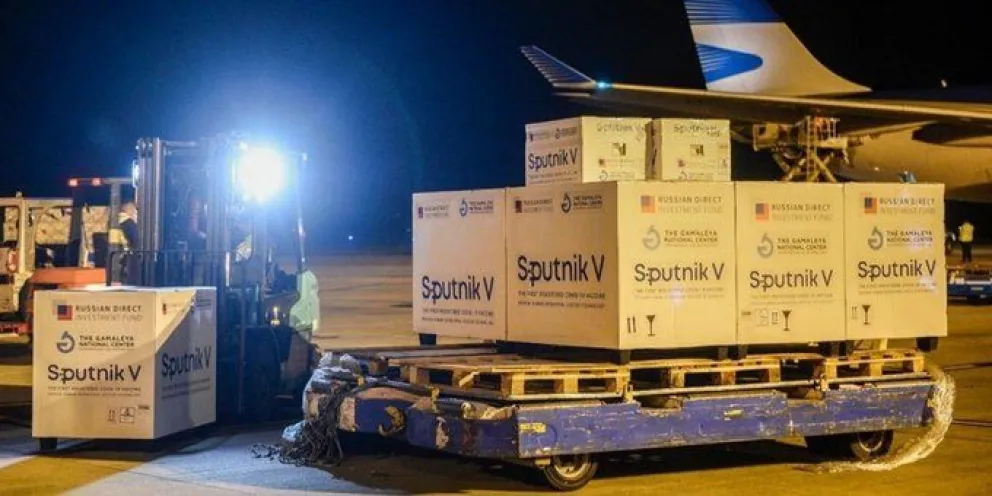 Llegaron al país dosis del segundo componente de la Sputnik V