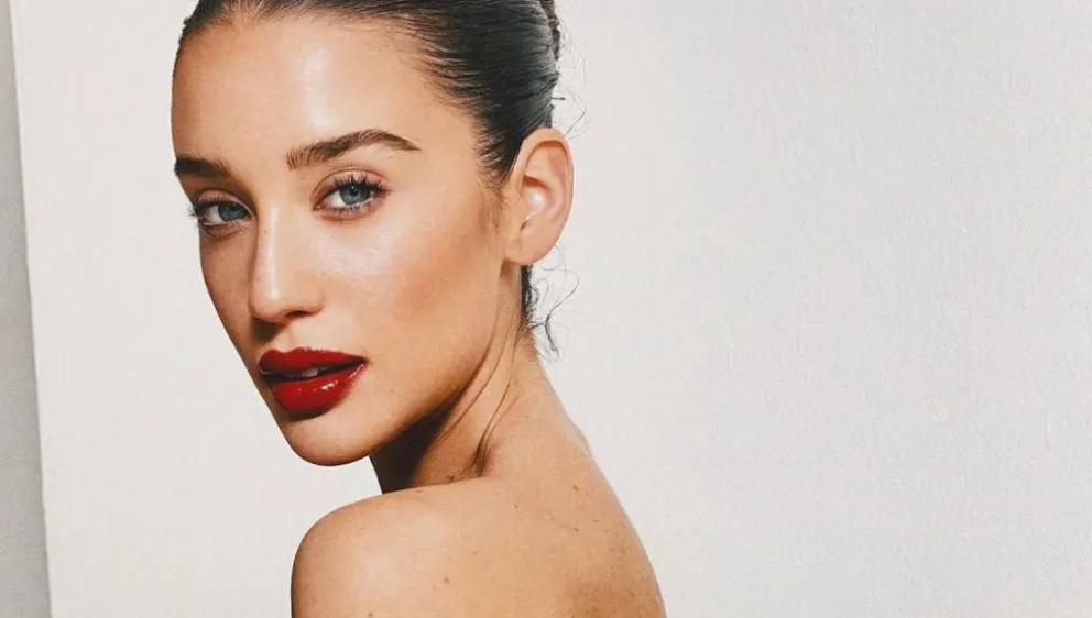 María Pedraza fotografió sin brasier y esta fotografía le delató su picardía 