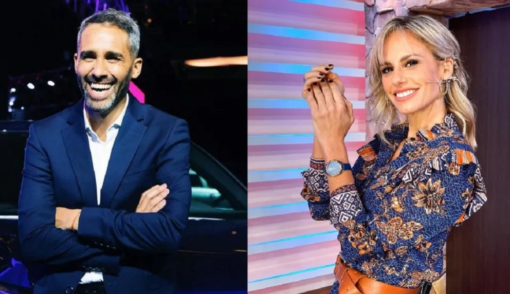 Mariana Fabbiani y el Pollo Álvarez. Fuente (Instagram)