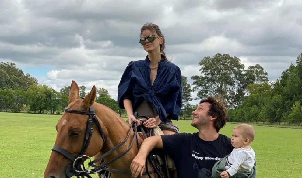 Benjamín Vicuña y su hijo Amancio se robaron todas las miradas con su parecido: la más tierna postal de La China Suárez