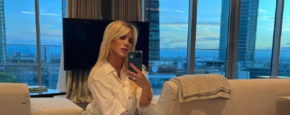 Wanda Nara se convirtió en los más hablado de las redes por un curioso gesto en un paseo familiar