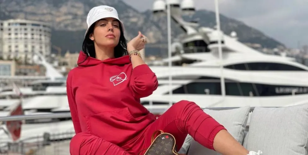 Georgina Rodríguez enseñó su imponente mansión en esta fotografía