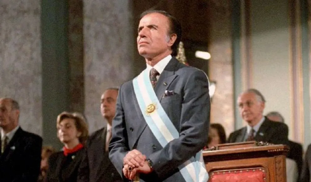 Carlos Menem. Fuente (Twitter)