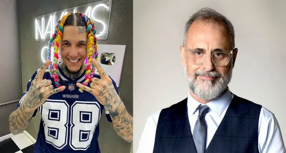 Alex Caniggia y Jorge Rial. Fuente (Instagram)