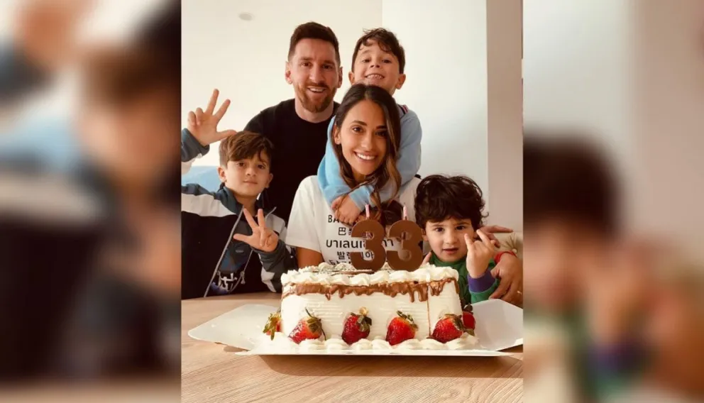 Familia Messi Fuente:(Instagram)