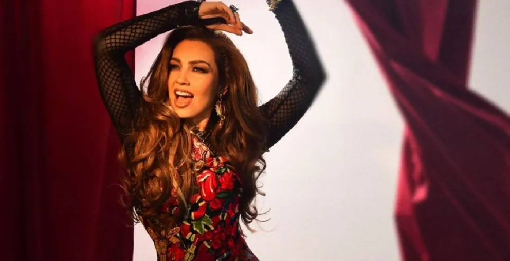 Thalía causó furor
