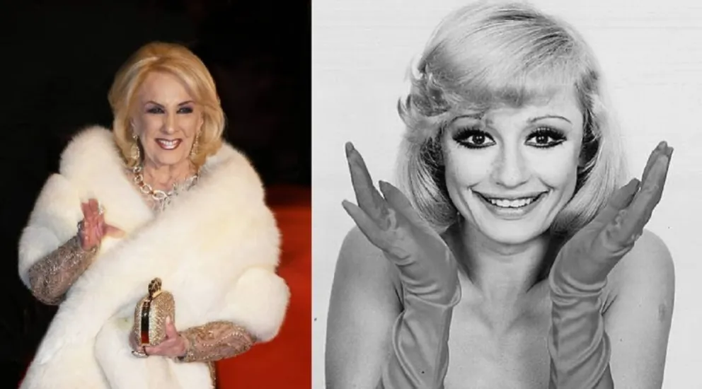 Mirtha Legrand y Rafaella Carrá. Fuente (Instagram)