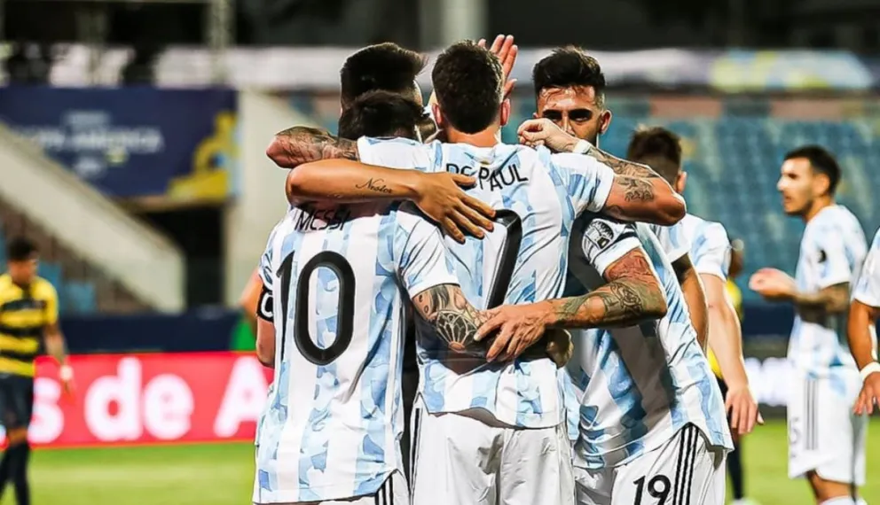 Selección Argentina. Fuente: (Twitter)