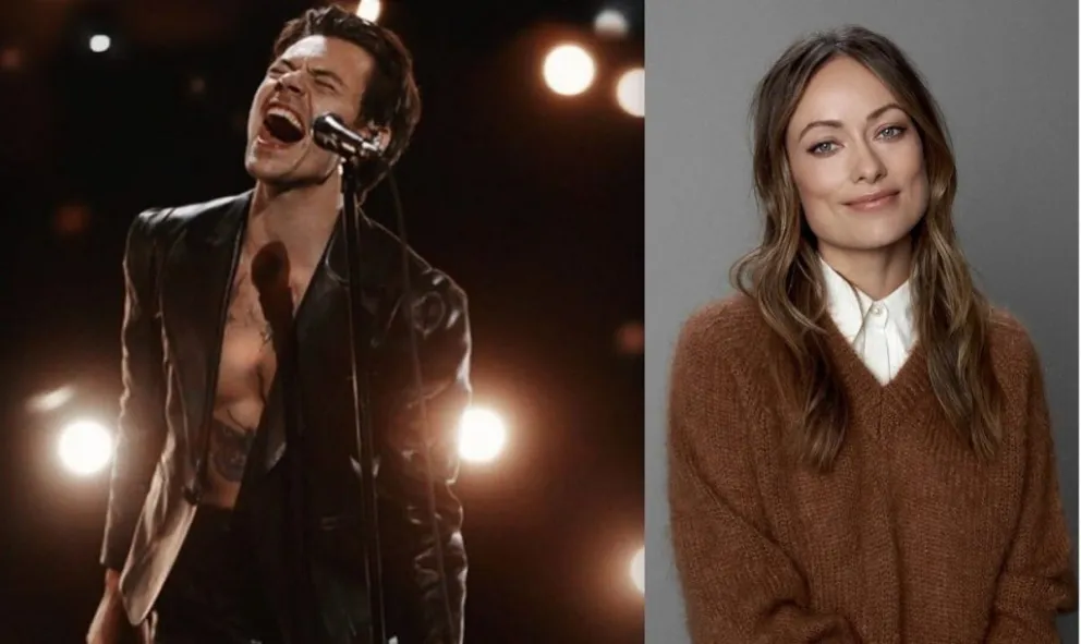 Harry Styles y Olivia Wilde. Fuente (Twitter)