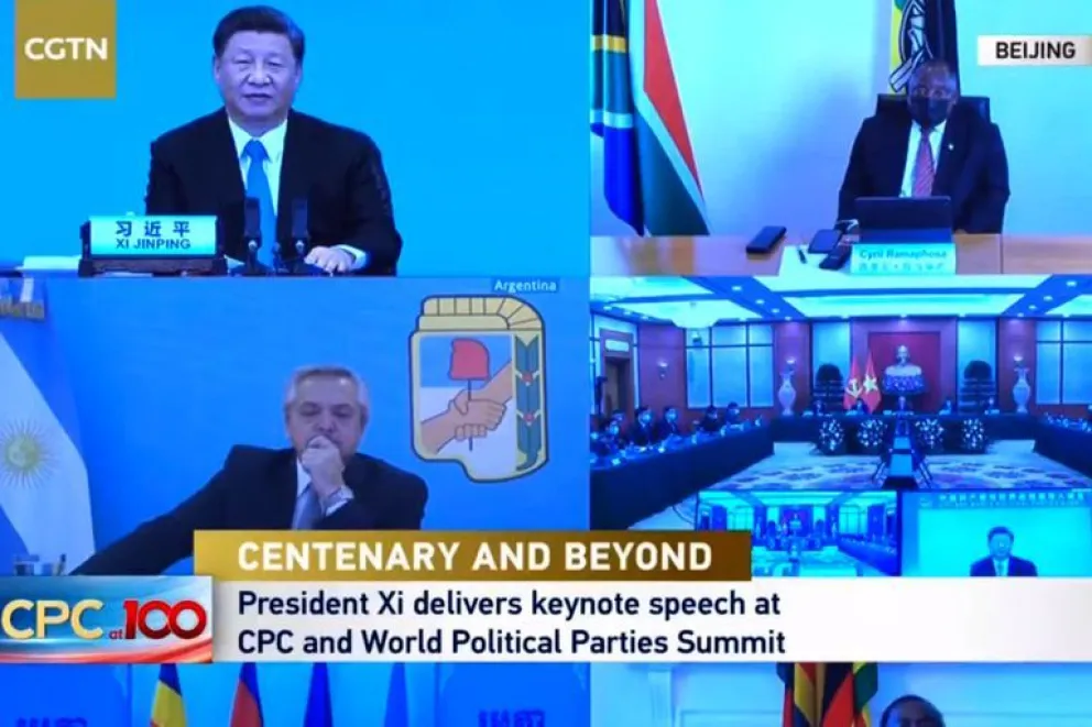 Alberto Fernández halagó a Xi Jinping y recordó las cartas entre Perón y Mao Tse-Tung