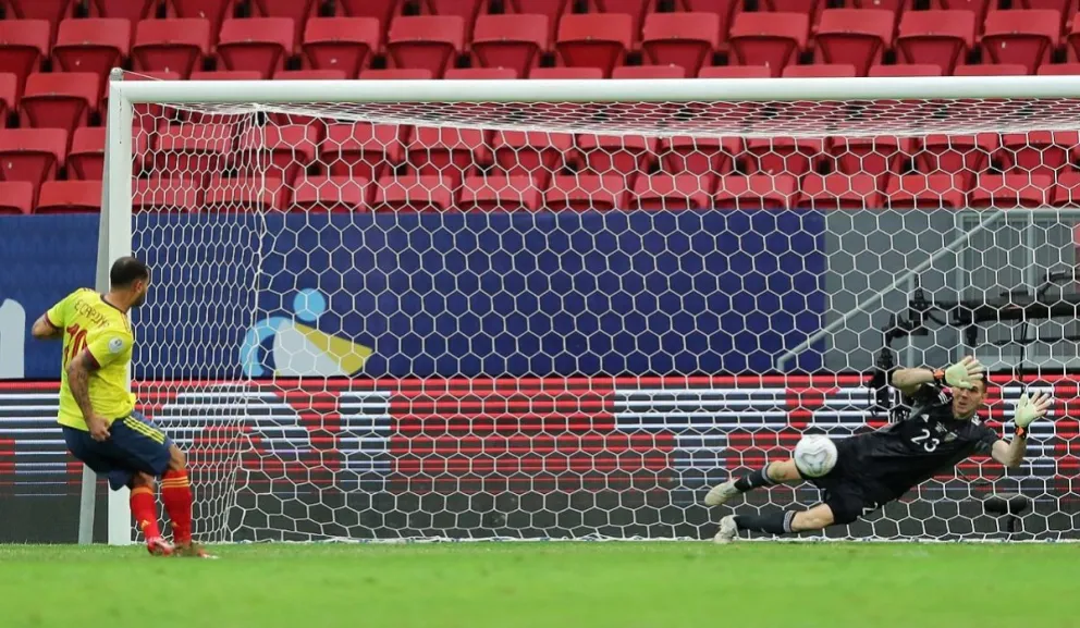 Argentina vs Colombia Fuente:(Instagram)