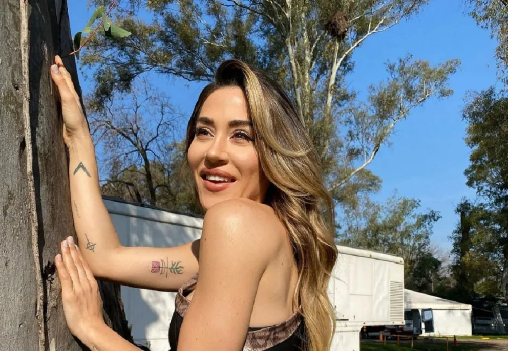 Jimena Barón se mostró entrenando y un llamativo gesto se llevó todas las miradas
