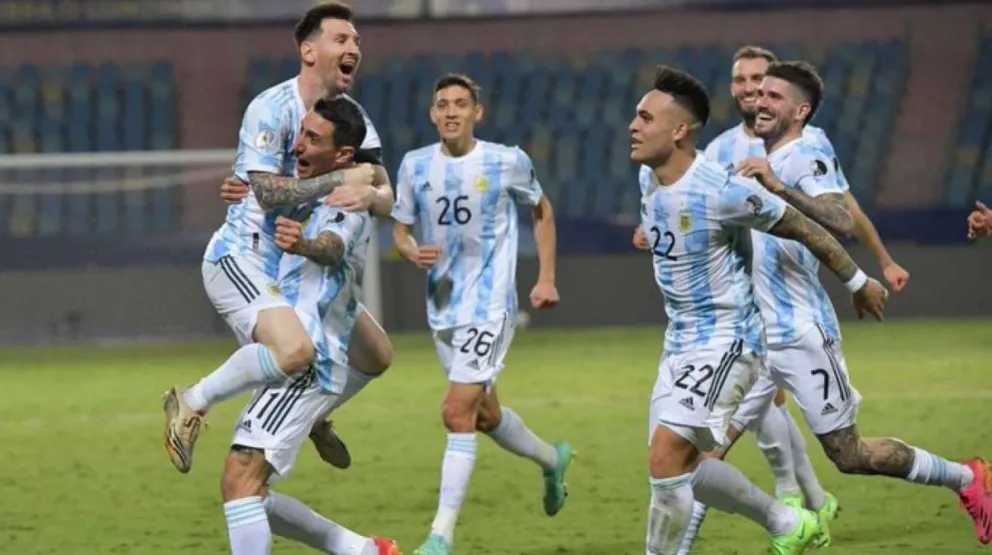 Selección Argentina. Fuente: (Twitter)