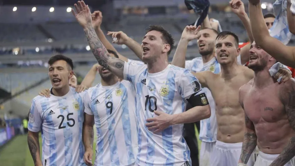 Selección argentina: escuchá el nuevo hit del plantel argentino dedicado a Brasil