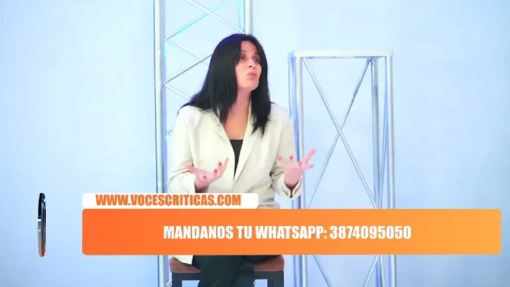 Verónica Caliva: "No estoy de acuerdo en que el gobernador diga que se pide limosna"