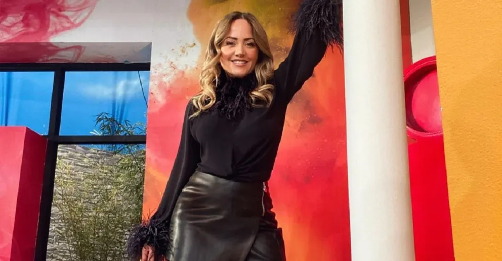 Andrea Legarreta cautivó a sus fans