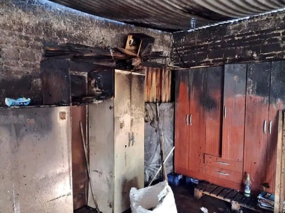 Conmoción y horror en Salta: dejó a sus dos hijitos encerrados con llave mientras se incendiaba la casa