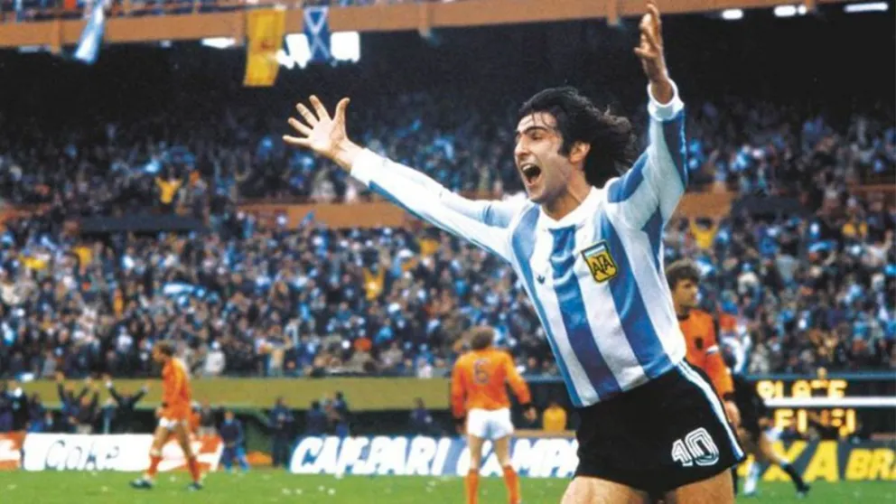 Mario Alberto Kempes. Fuente: (Twitter)