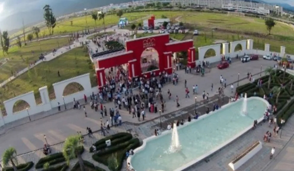 Parque del Bicentenario. Fuente: (Twitter)