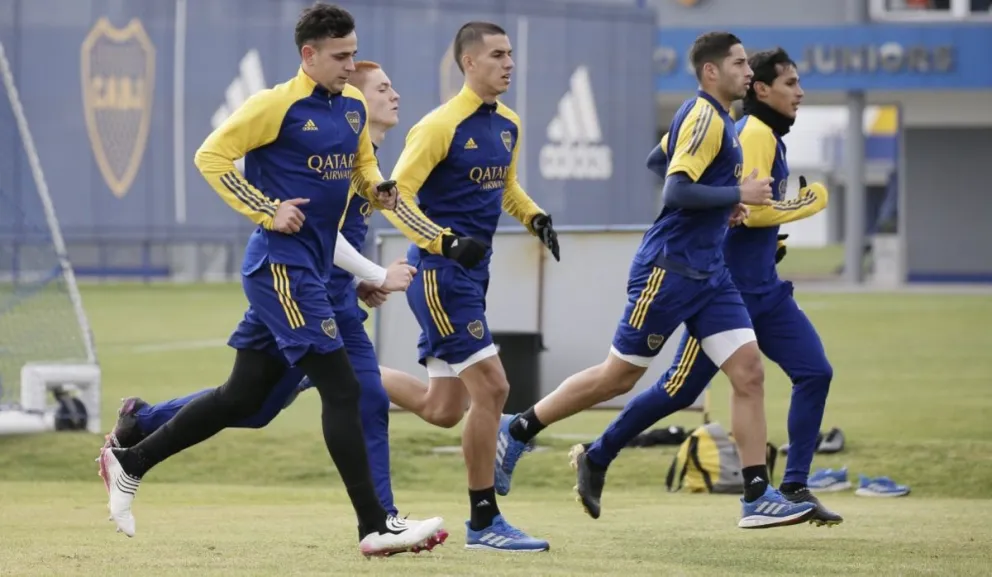 Plantel de Boca Juniors. Fuente: (Twitter)