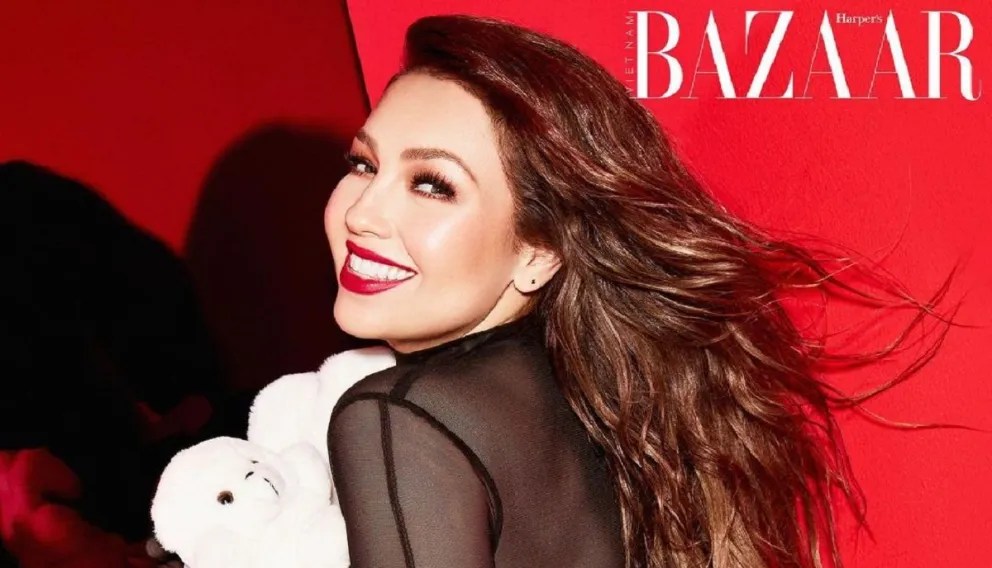 Thalía causó furor