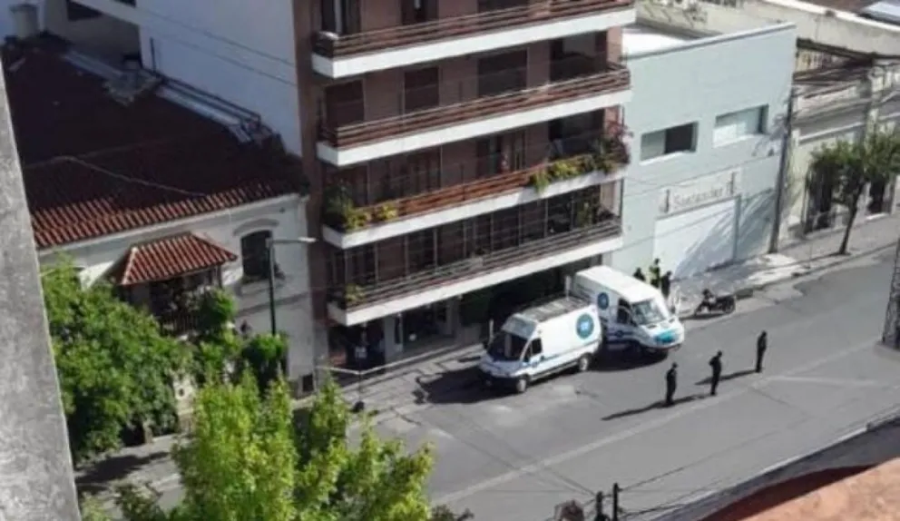 Imagen del lugar del crimen. Fuente: (Twitter)