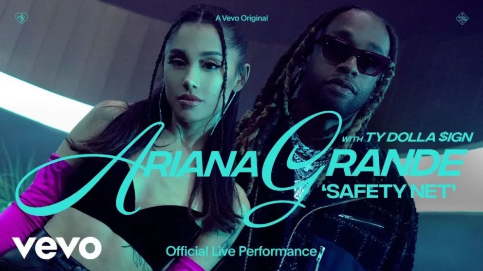 Ariana Grande y Ty Dolla Sing se apoderaron del escenario tras cantar “Safety Net” en vivo