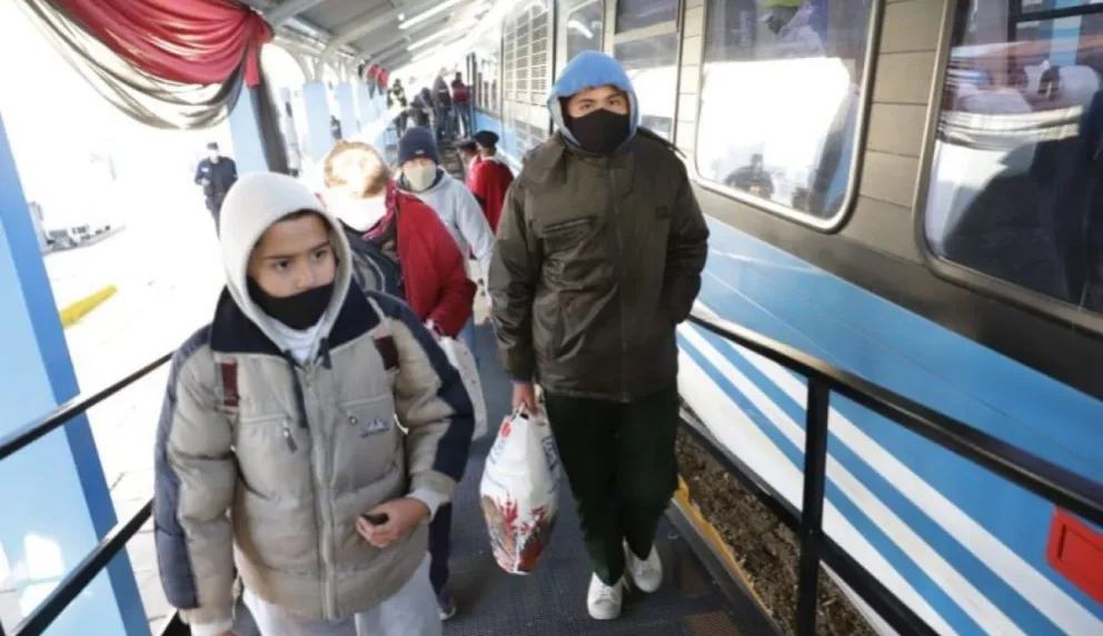 Tren urbano. Fuente: (Twitter)