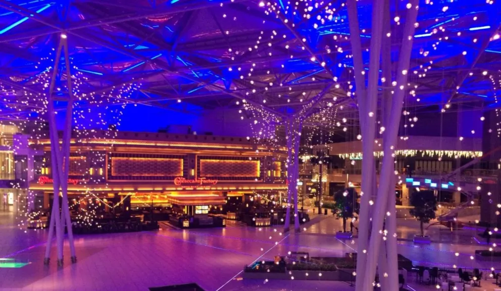 Salones de eventos. Fuente: (Twitter)