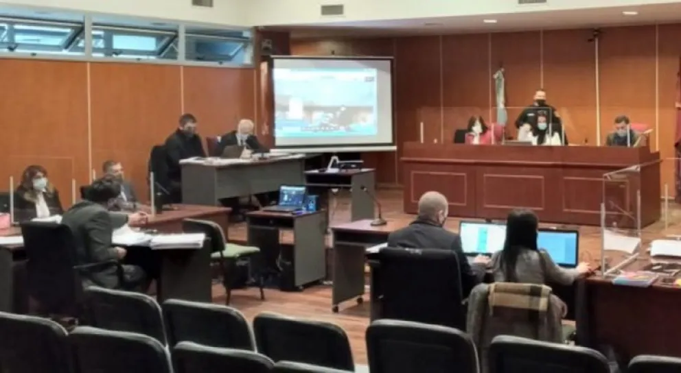 Imagen del juicio. Fuente: (twitter)
