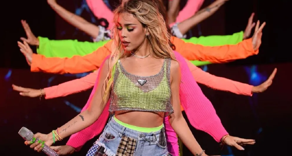 Danna Paola causó furor