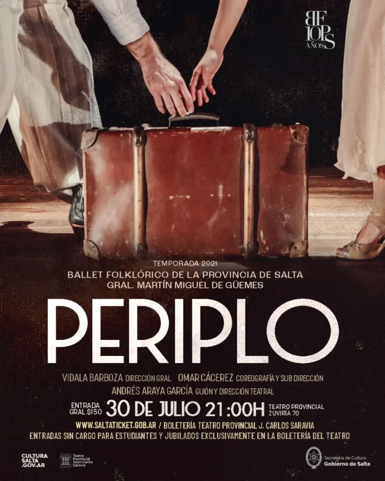 ¡No te lo pierdas! Llega Periplo por el Ballet Folklórico de la Provincia